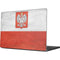 Poland Flag Distressed Apple MacBook Pro 14-inch Skin